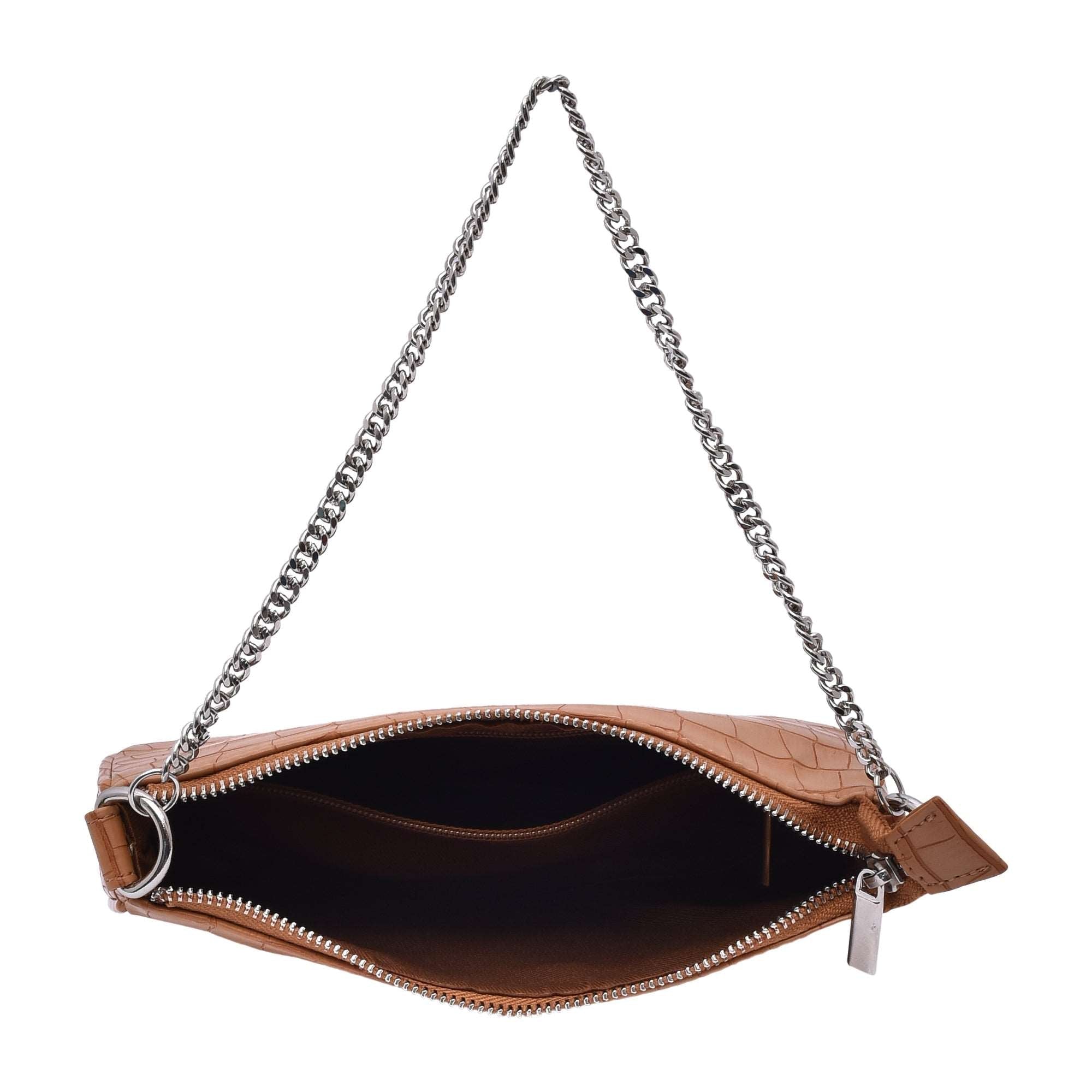 Crescent Shoulder Bag - Camel – ZAK BAGS ©️ | Luxury Bags